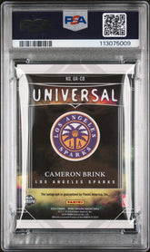 2024 Panini Origins WNBA ROOKIE Autograph Cameron Brink Blue 16/25 PSA 8 Auto 10